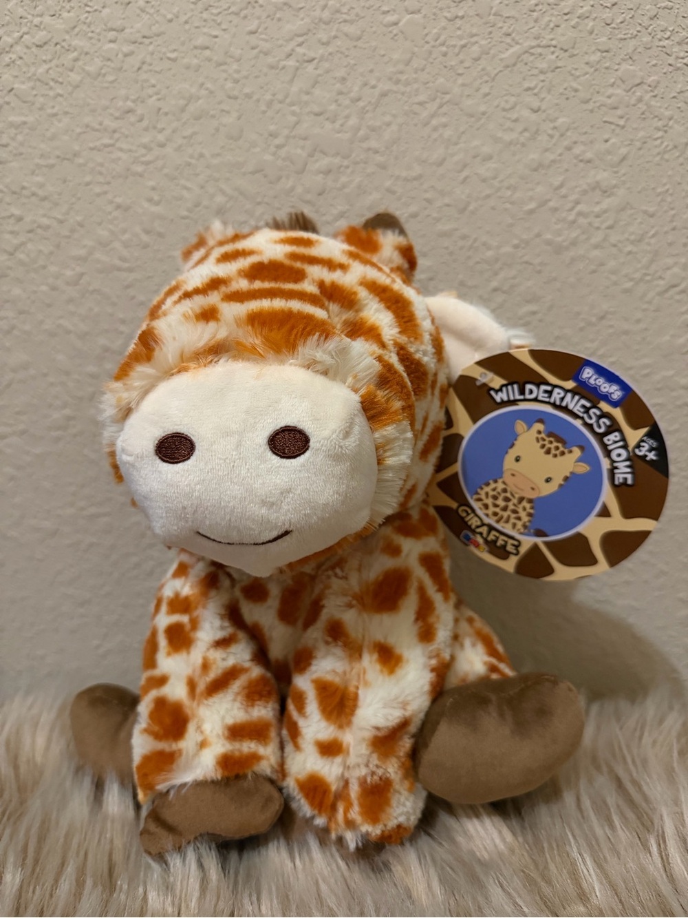 Wilderness Pride Giraffe Plush - Soft Orange & White Stuffed Animal